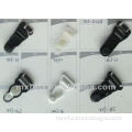 Plastic suspender clips/buckles